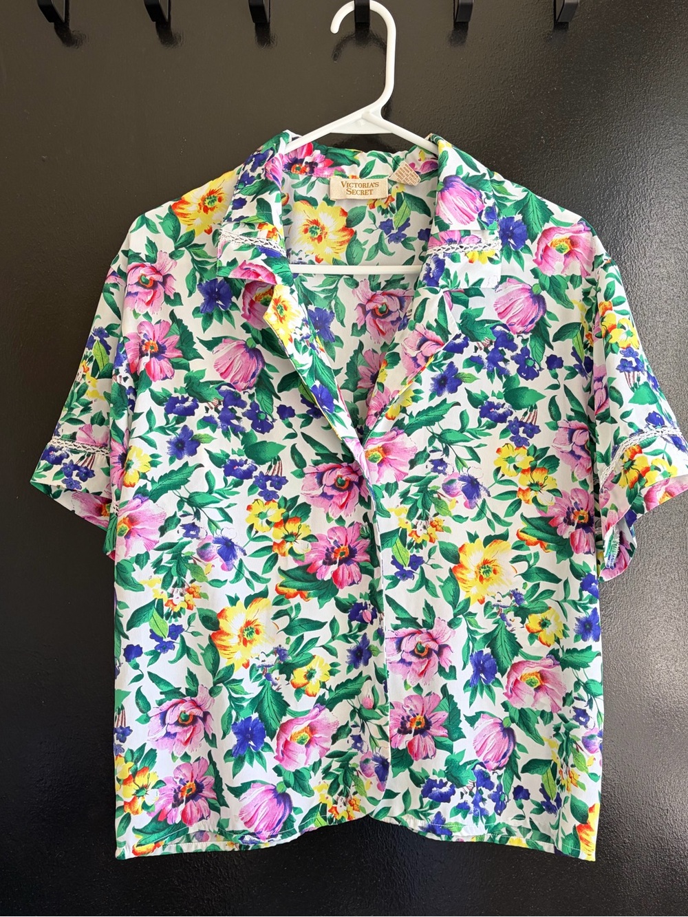 Vintage Victoria’s Secret Floral Button Down Blouse